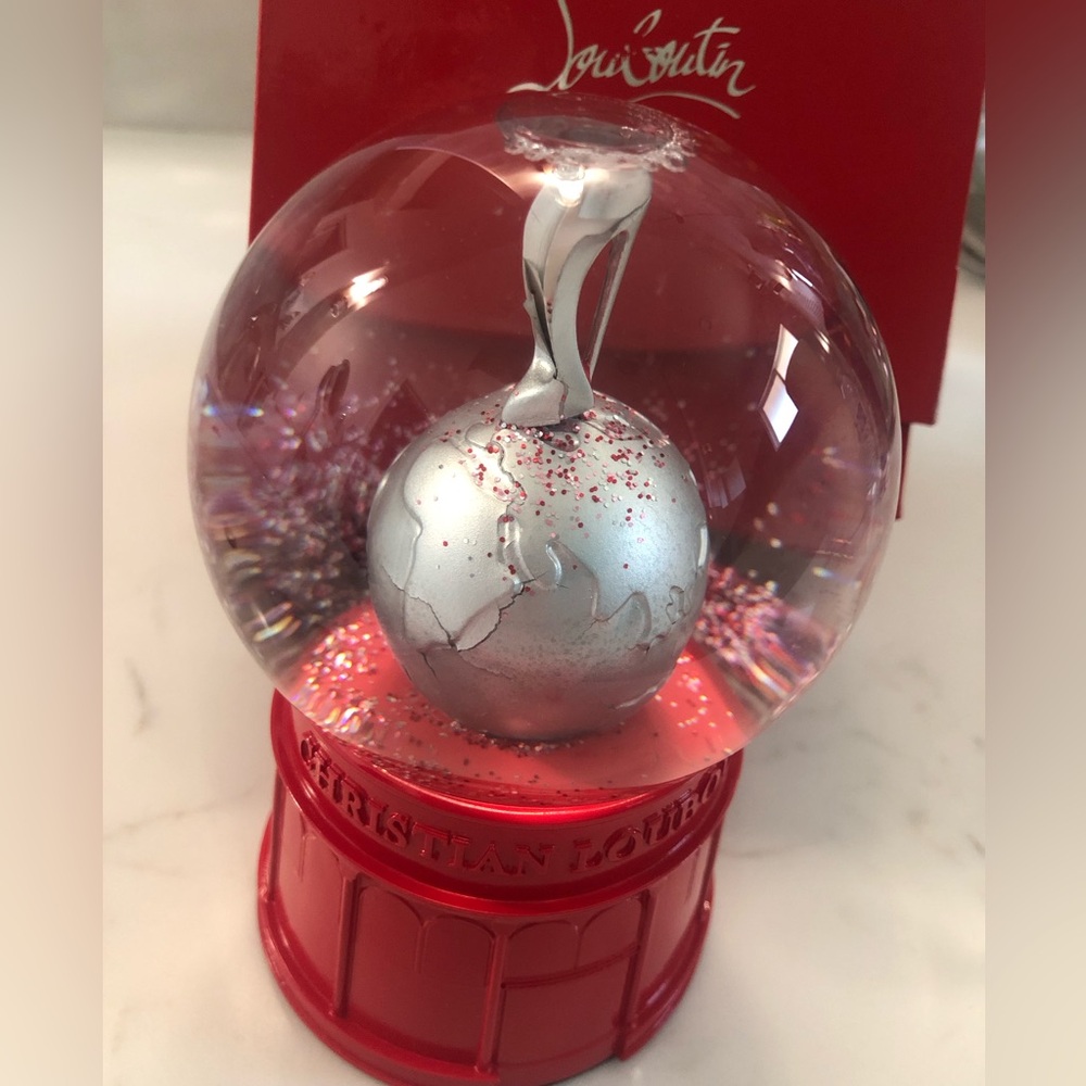 Christian Louboutin Snow Globe RARE